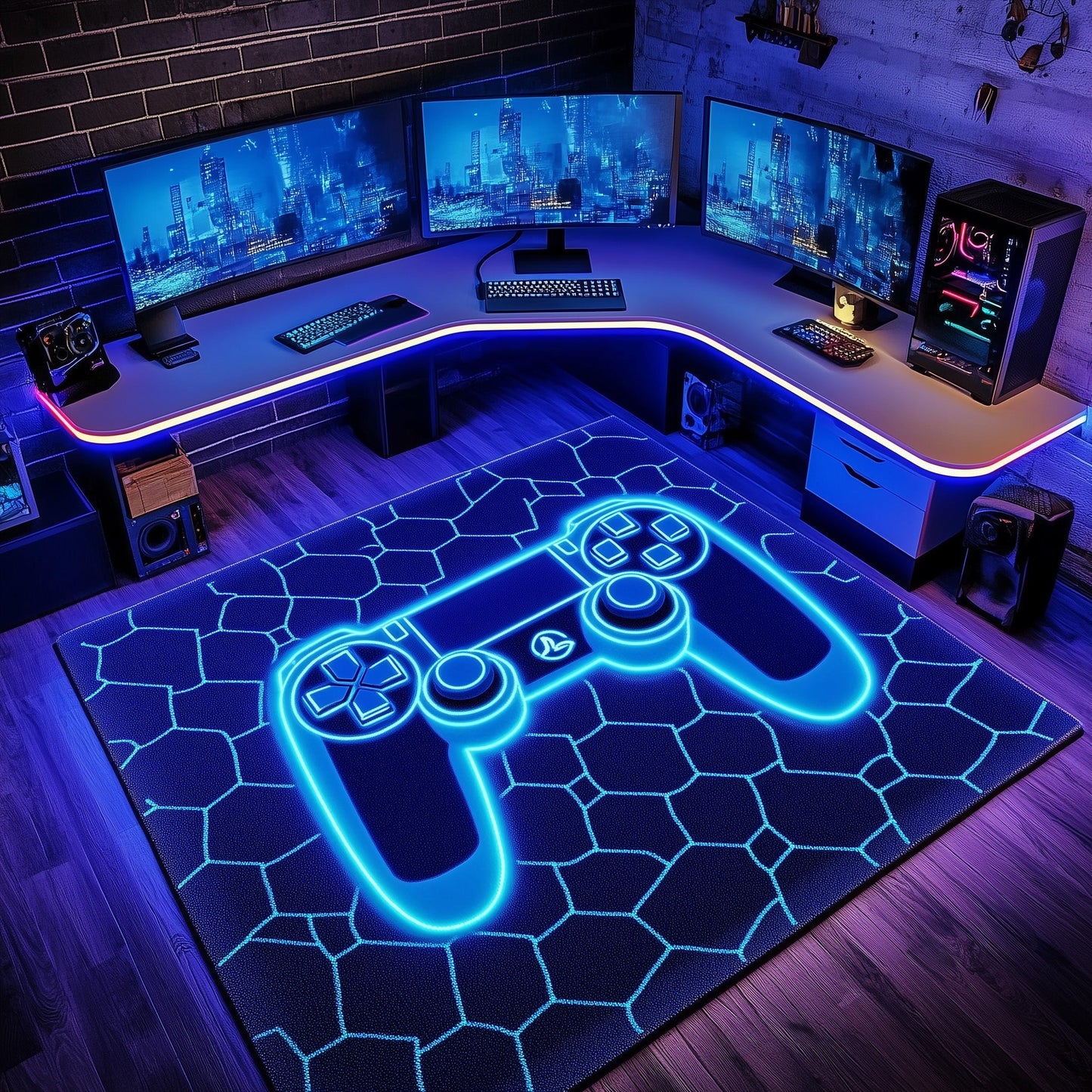 Gamer Zone Area Rug GFTOHD11200