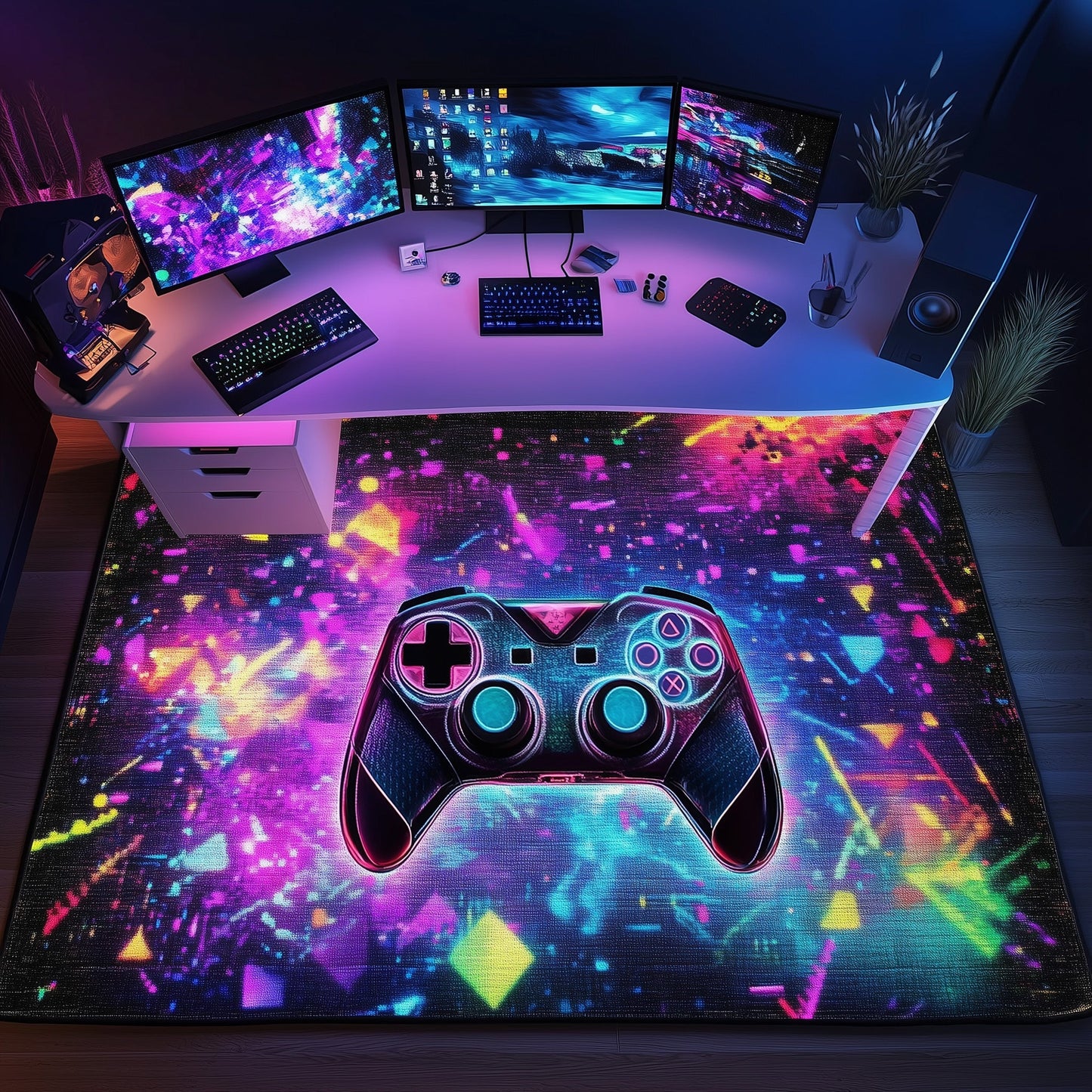 Gamer Zone Area Rug GFTOHD11202