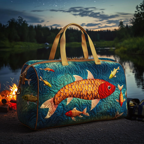 Fishing Moment Quilted Duffle Bag GFTOHD11229