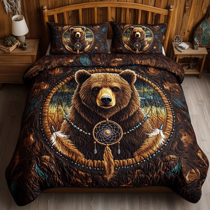 Majestic Native Bear Duvet Cover Set GFTOHD11238