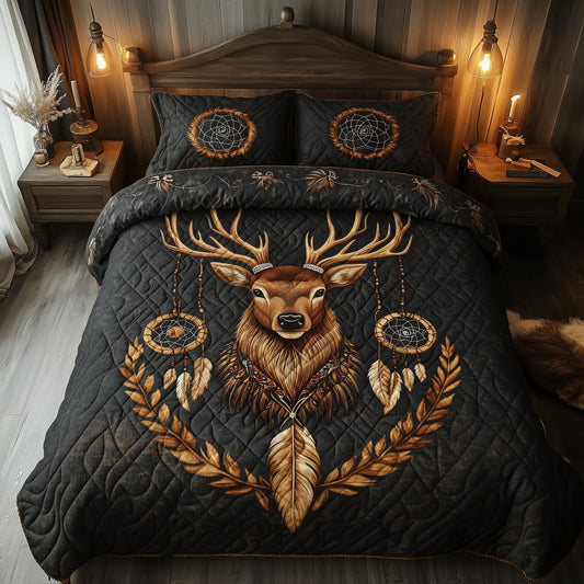 Native American Deer Duvet Cover Set GFTOHD11240