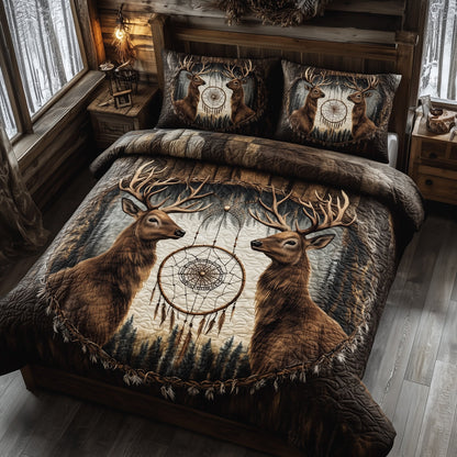 Native American Deer Duvet Cover Set GFTOHD11241