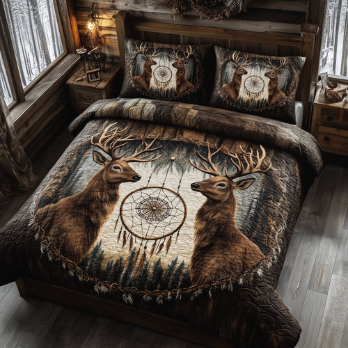 Native American Deer Duvet Cover Set GFTOHD11241