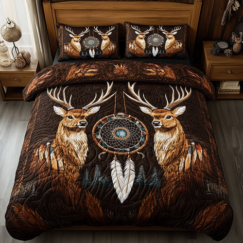 Native American Deer Duvet Cover Set GFTOHD11242