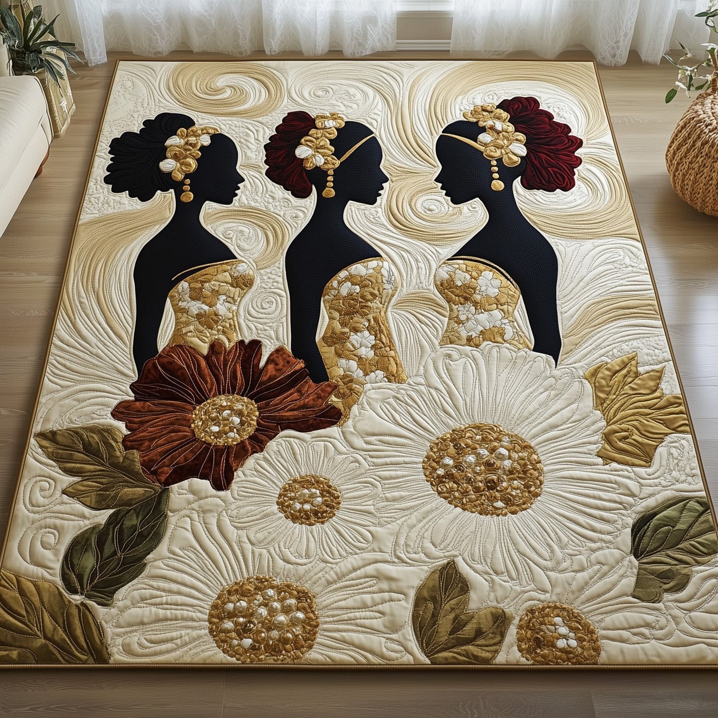 Golden Queens Area Rug GFTOHD11245