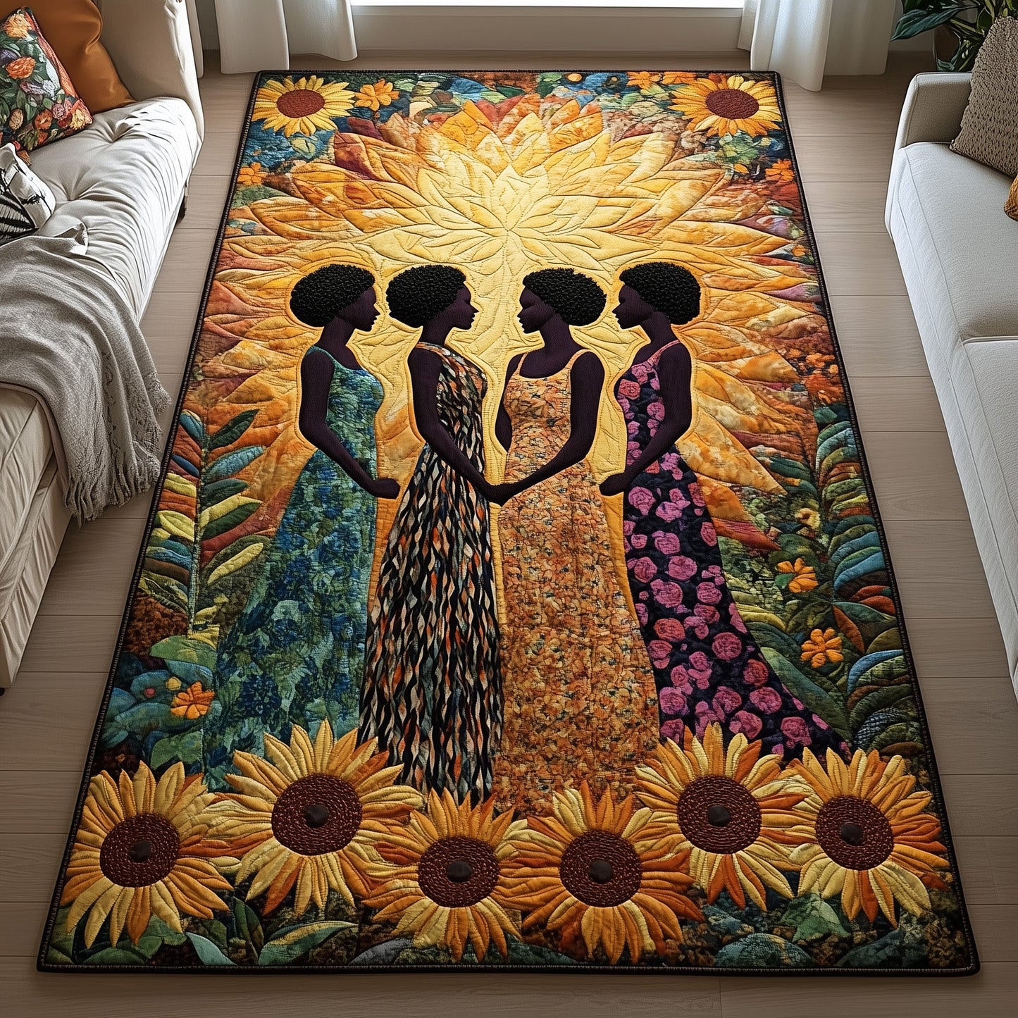 Golden Queens Area Rug GFTOHD11249