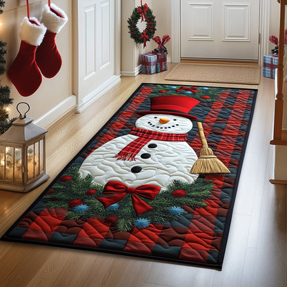 Christmas Snowman Runner Rug GFTOHD11263