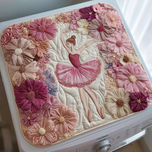 Ballerina Quilted Washer and Dryer Cover GFTOHD11271