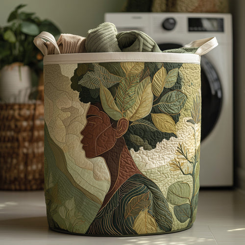 Golden Queens Quilted Laundry Basket GFTOHD11277
