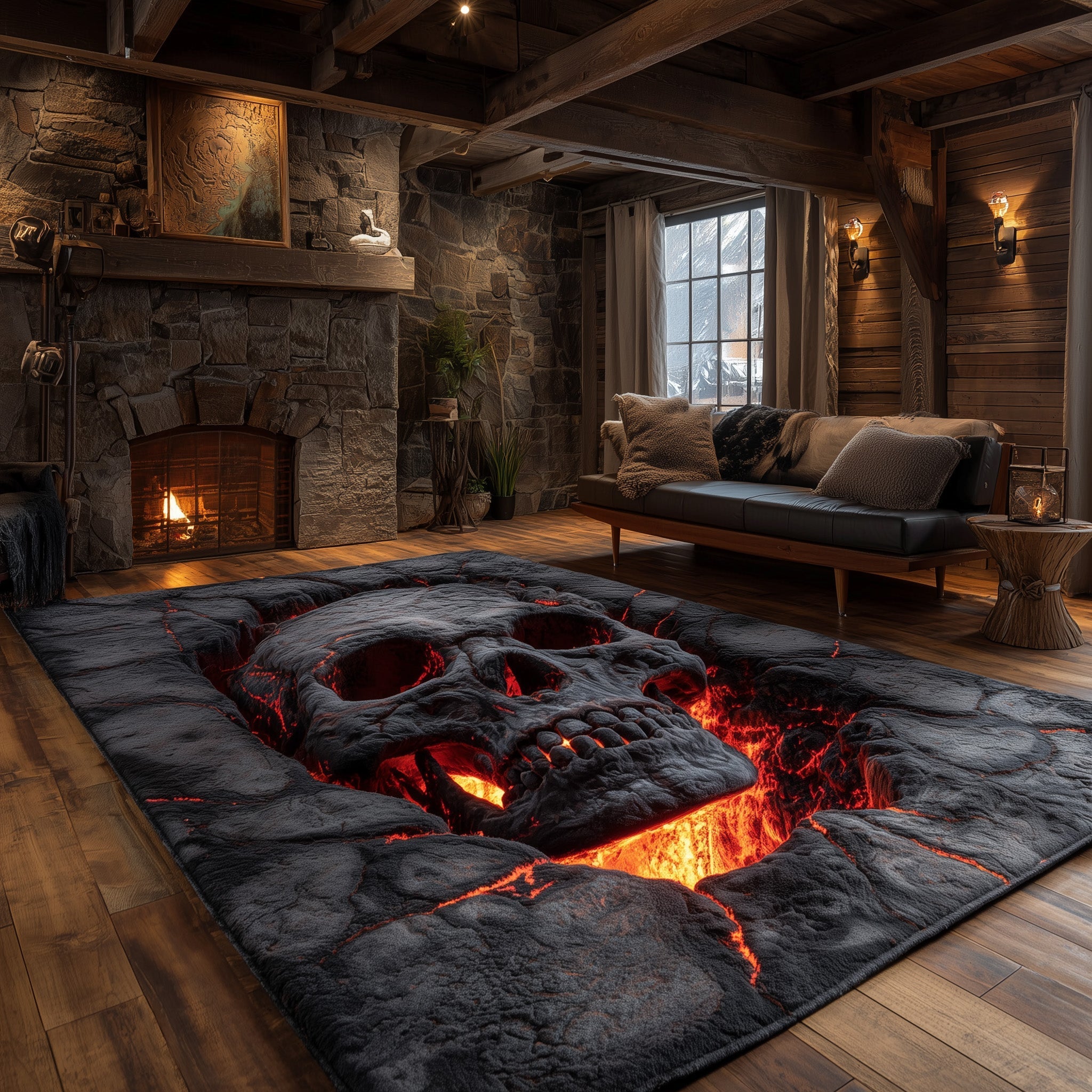 Inferno Escape Area Rug GFTOHD11295 – Patchique Store