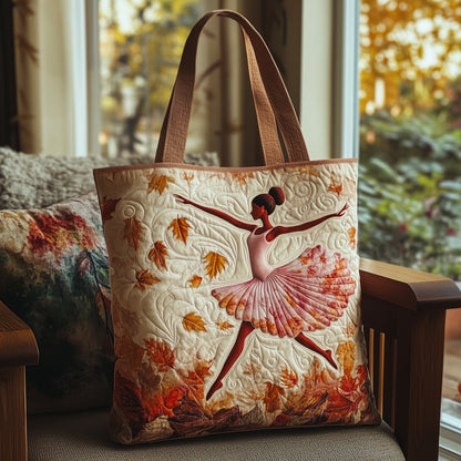 Elegant Ballerina Quilted Tote Bag GFTOHD11309