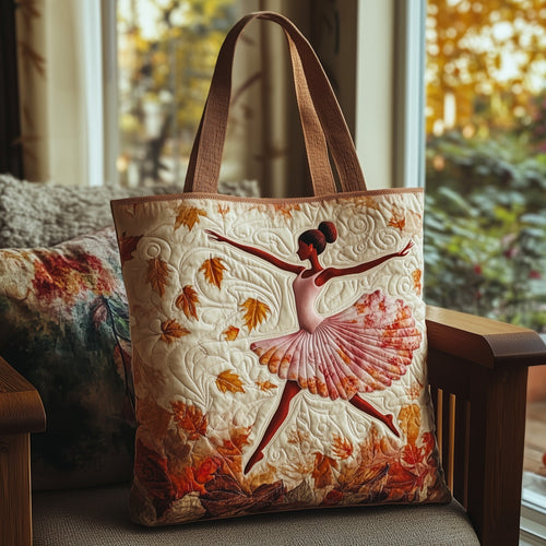 Elegant Ballerina Quilted Tote Bag GFTOHD11309