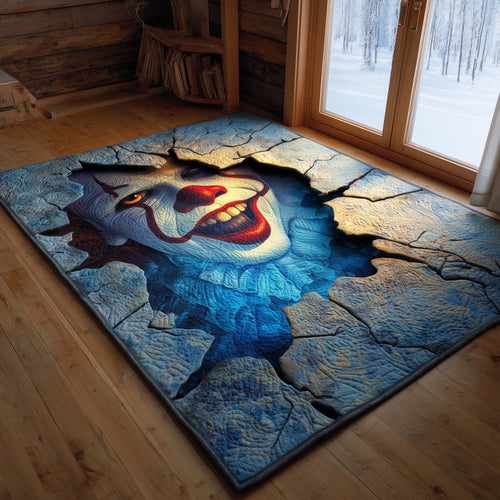 Creepy Clown Area Rug GFTOHD11330
