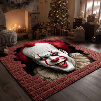 Creepy Clown Area Rug GFTOHD11332