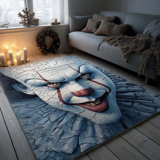 Creepy Clown Area Rug GFTOHD11335
