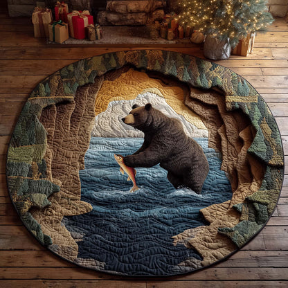 Bear Heaven Quilted Round Mat GFTOHD11351