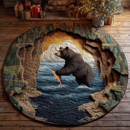 Bear Heaven Quilted Round Mat GFTOHD11351