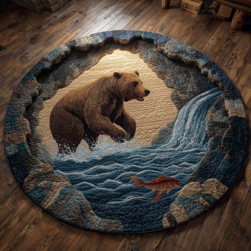 Bear Heaven Quilted Round Mat GFTOHD11352