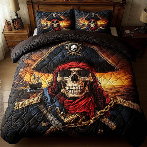Skull Pirates Duvet Cover Set GFTOHD11361