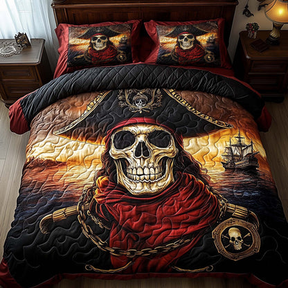 Skull Pirates Duvet Cover Set GFTOHD11362