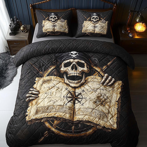 Skull Pirates Duvet Cover Set GFTOHD11365
