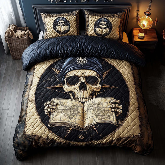 Skull Pirates Duvet Cover Set GFTOHD11366