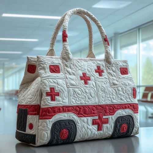 Ambulance Quilted Tote Bag GFTOHD11374
