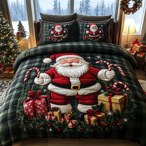 Christmas Santa Duvet Cover Set GFTOHD11384