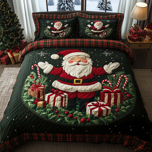 Christmas Santa Duvet Cover Set GFTOHD11385