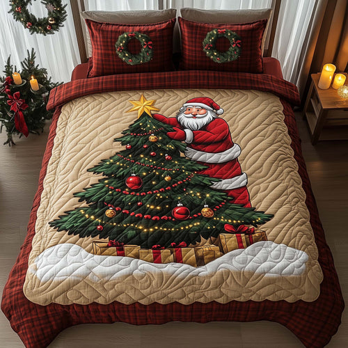 Christmas Santa Duvet Cover Set GFTOHD11388