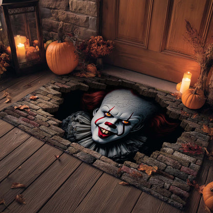 Creepy Clown Doormat GFTOHD11423