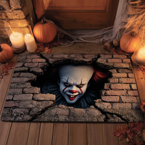 Creepy Clown Doormat GFTOHD11424