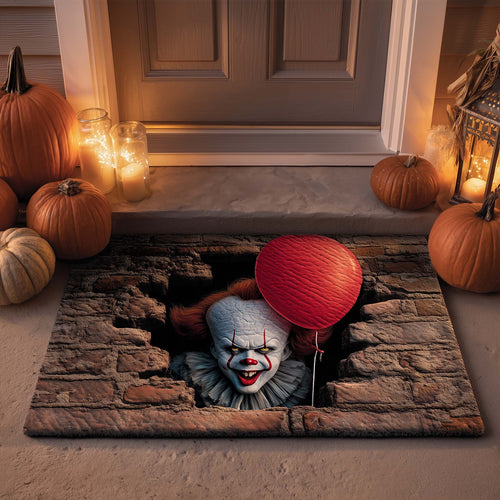 Creepy Clown Doormat GFTOHD11425
