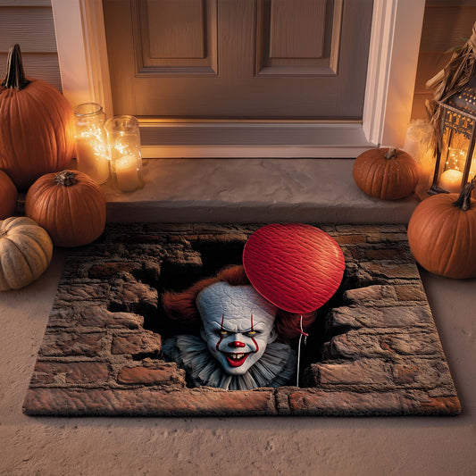 Creepy Clown Doormat GFTOHD11425