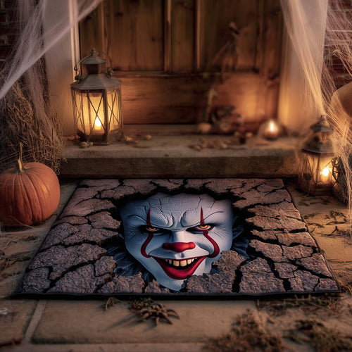 Creepy Clown Doormat GFTOHD11427