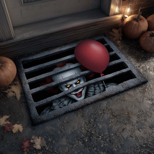 Creepy Clown Doormat GFTOHD11430