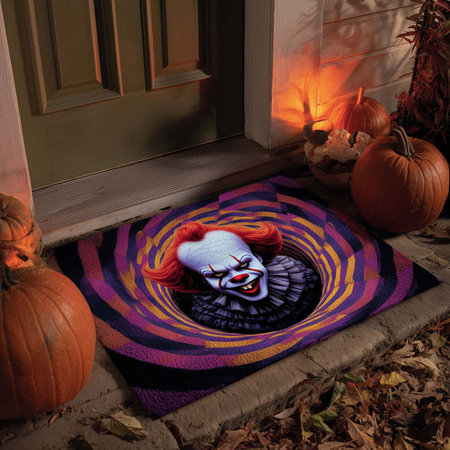 Creepy Clown Doormat GFTOHD11432