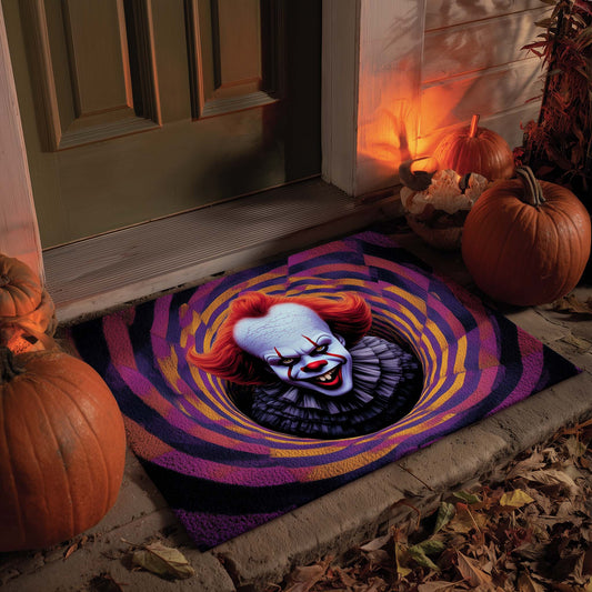 Creepy Clown Doormat GFTOHD11432