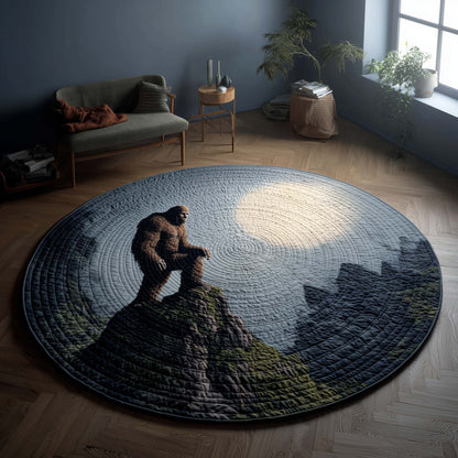 Moonlight Bigfoot Quilted Round Mat GFTOHD11454