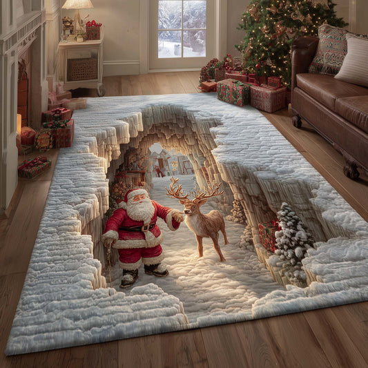 Santa Journey Area Rug GFTOHD11465