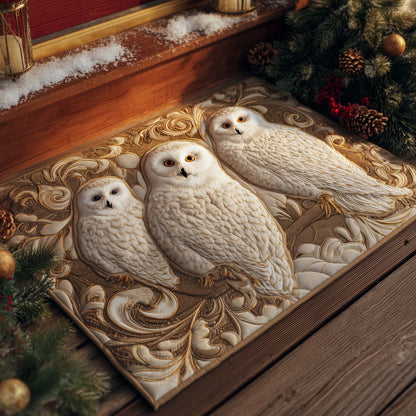 Winter Owl Doormat GFTOHD11470