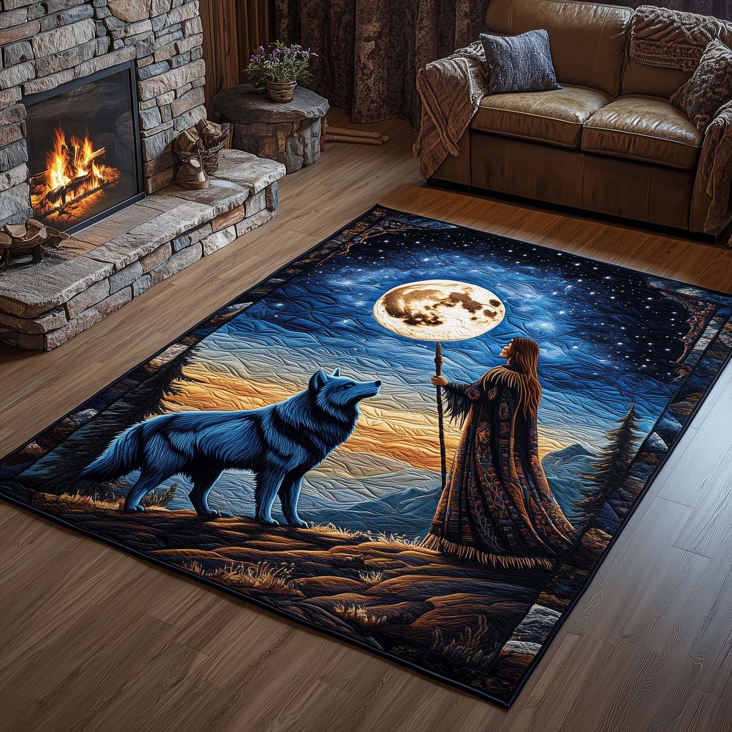 Native Guardian Area Rug GFTOHD11498