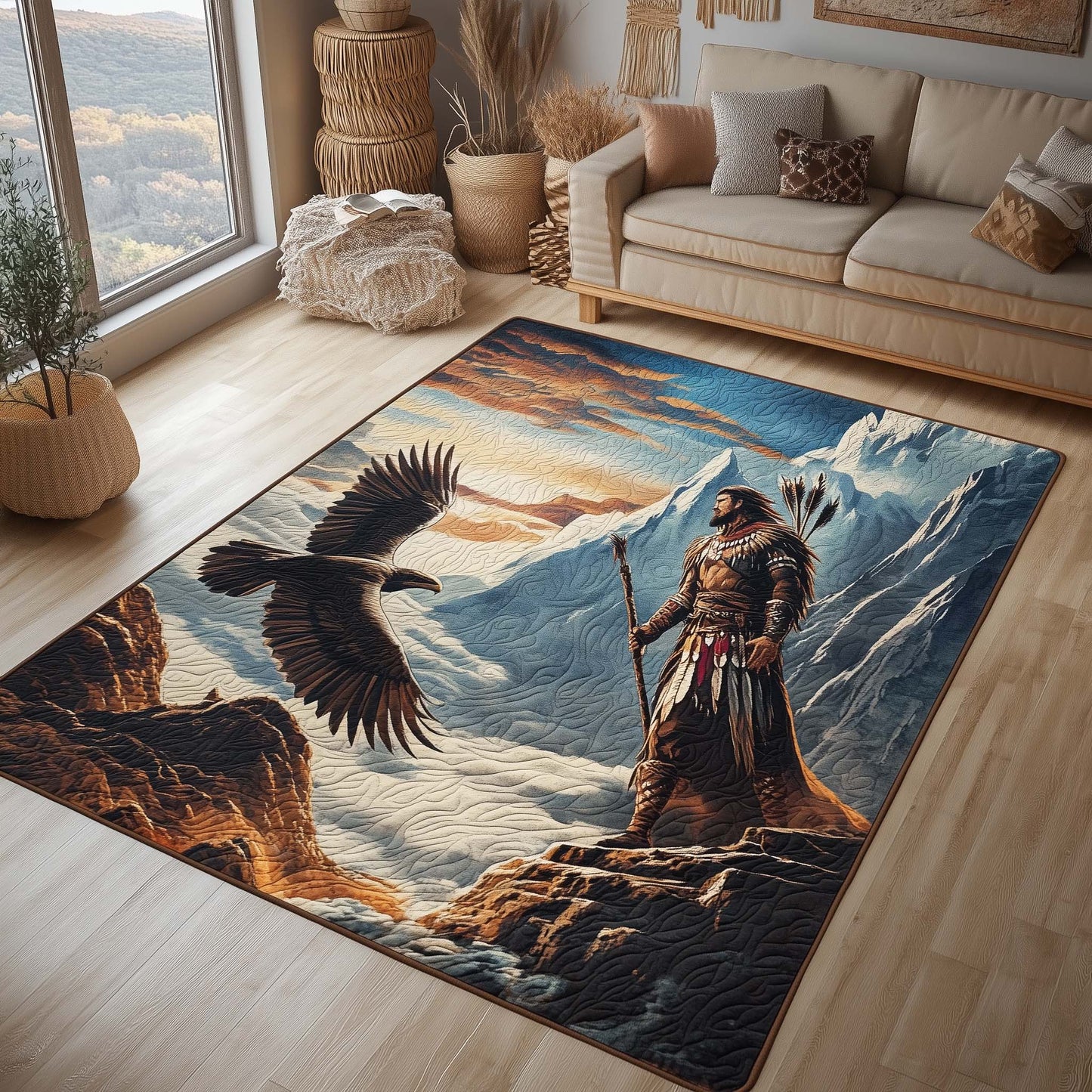 Native Guardian Area Rug GFTOHD11509