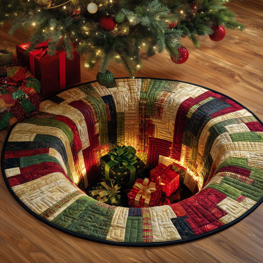 Gift Tunnel Surprise Quilted Round Mat GFTOHD11620