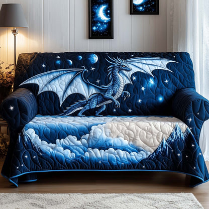 Majestic Dragon Quilted Sofa Cover GFTOHD11745