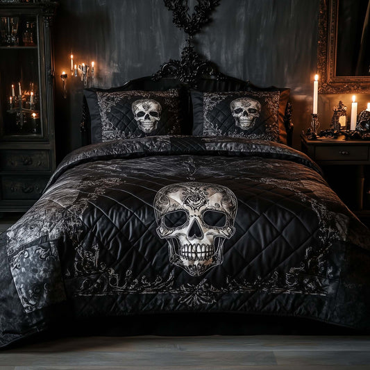 Gothic Elegance Skull Duver Cover Set GFTOHD11792