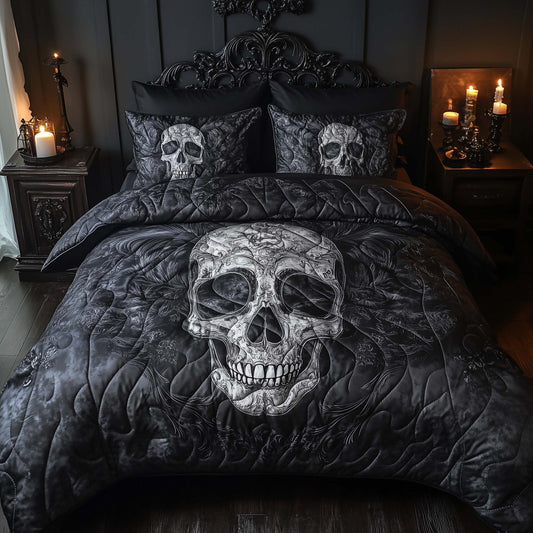 Gothic Elegance Skull Duver Cover Set GFTOHD11793