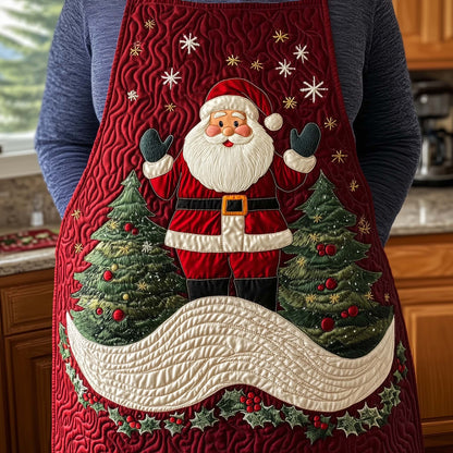 Santa Workshop Wonder Quilted Apron GFTOHD11921