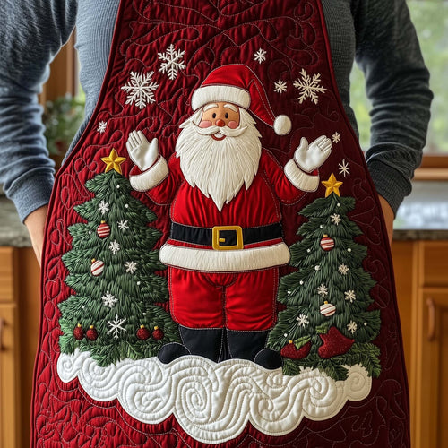 Santa Workshop Wonder Quilted Apron GFTOHD11922