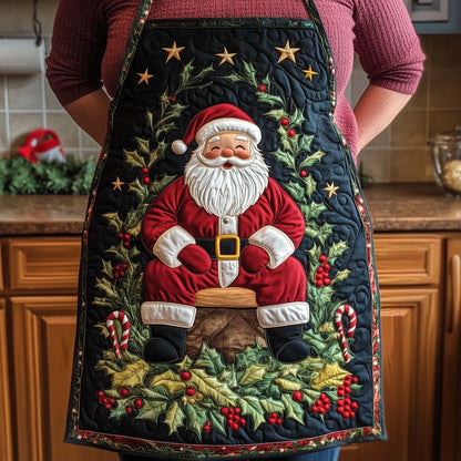 Santa Joy Quilted Apron GFTOHD11923